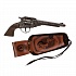 Игровой набор - Техасский Ковбой: 2 револьвера на 8 пистонов и 2 кобуры  - миниатюра №1